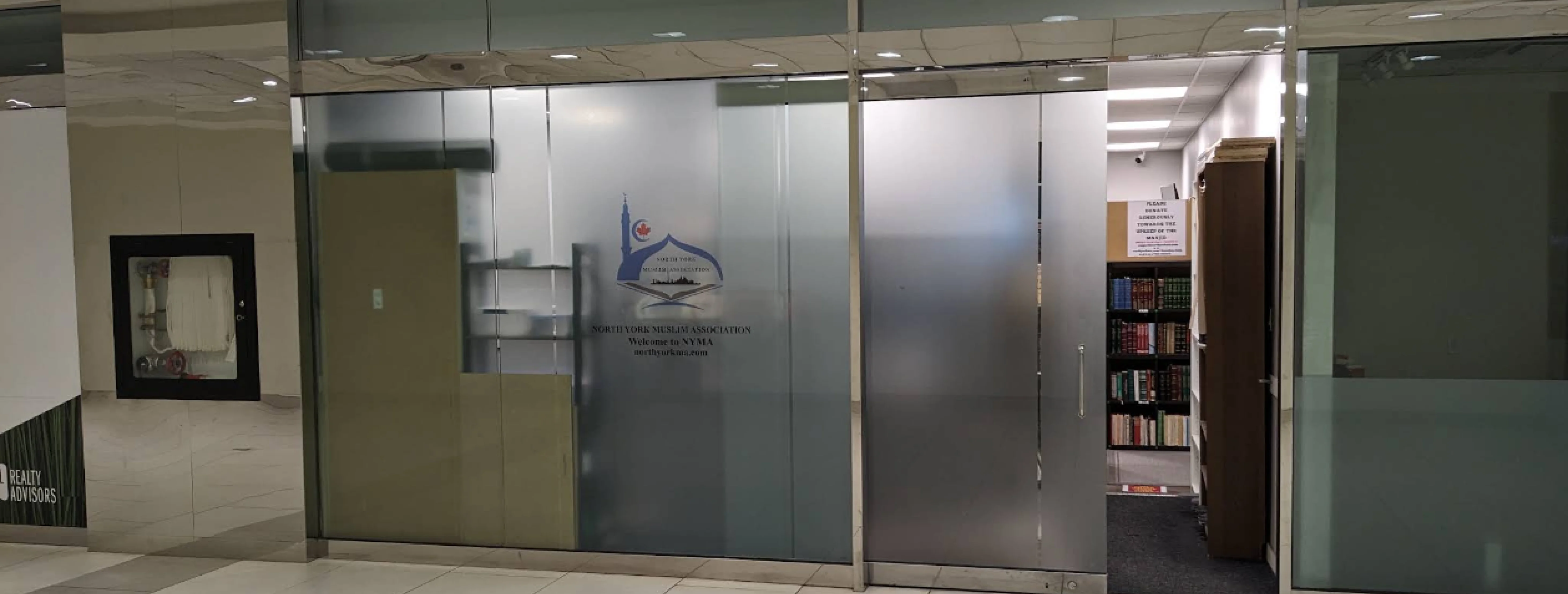 Exterior view of North York Muslim Association North York building